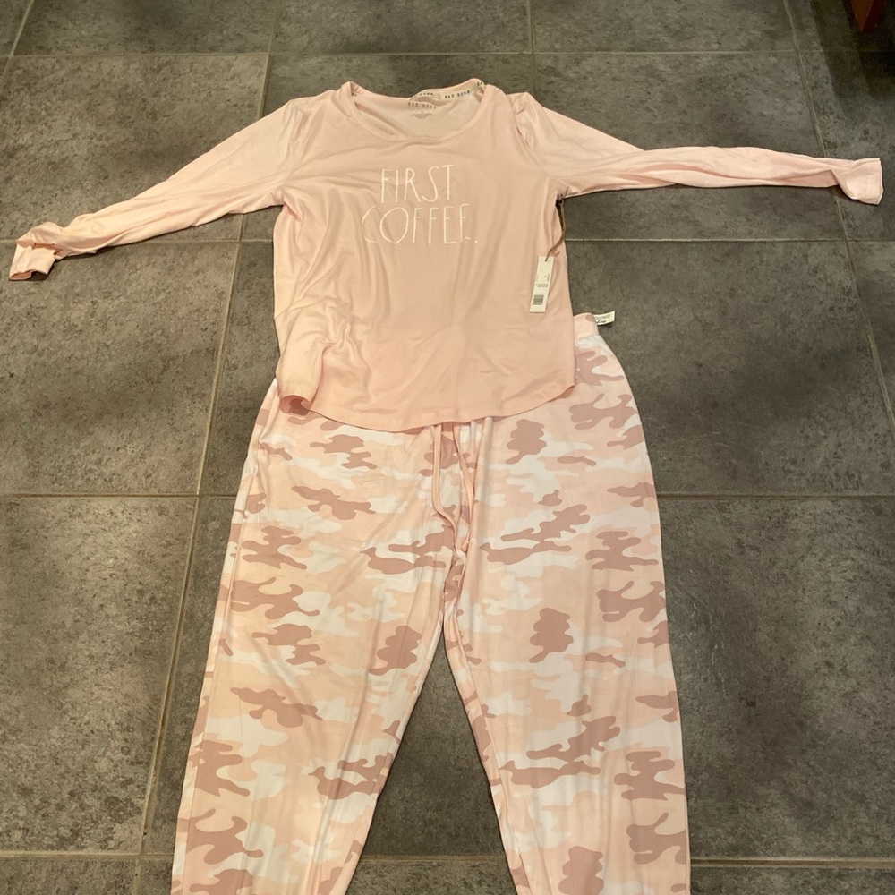 Rae dunn first coffee pajamas